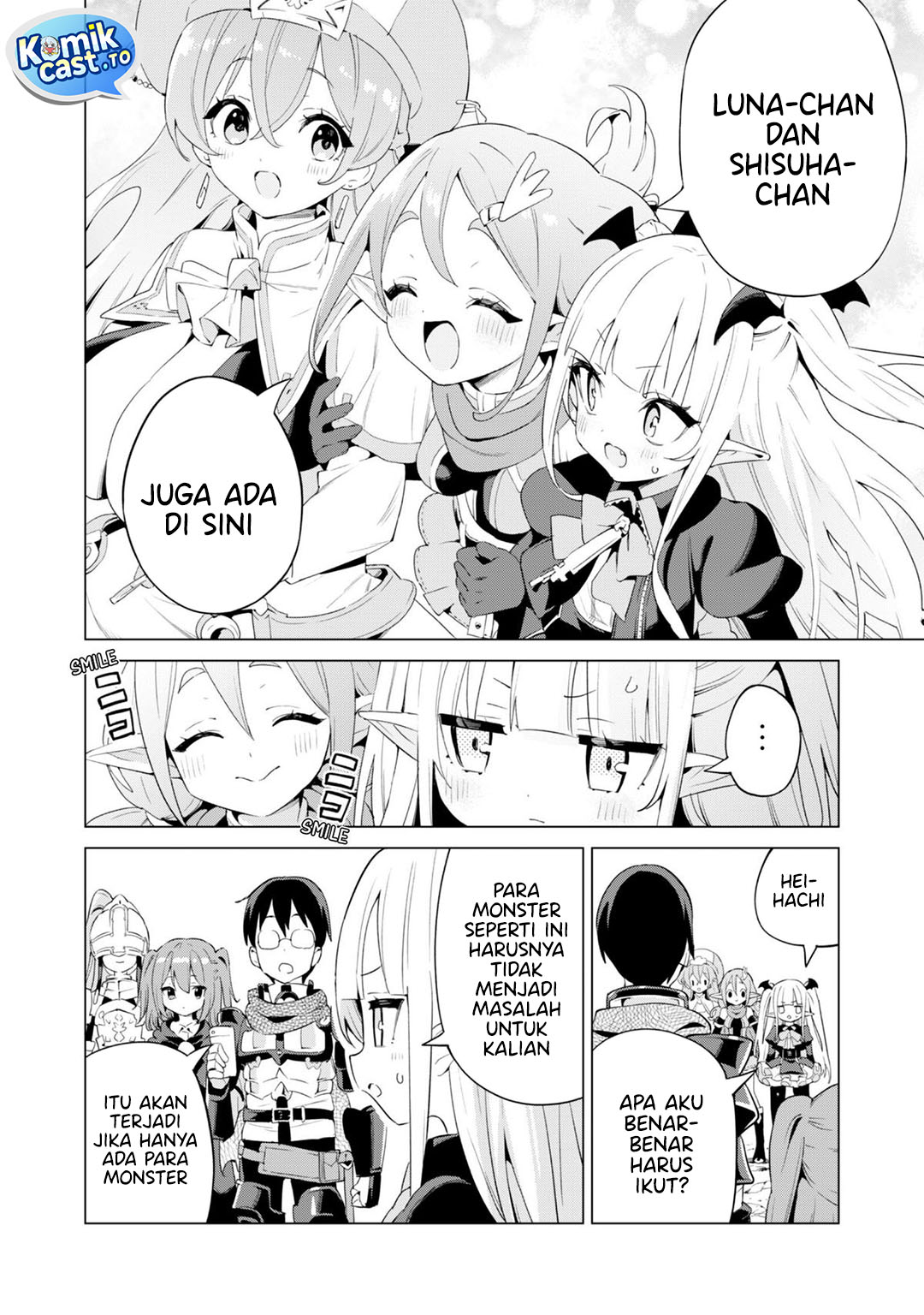 Gacha wo Mawashite Nakama wo Fuyasu Saikyou no Bishoujo Gundan wo Tsukuriagero Chapter 78 Bahasa Indonesia